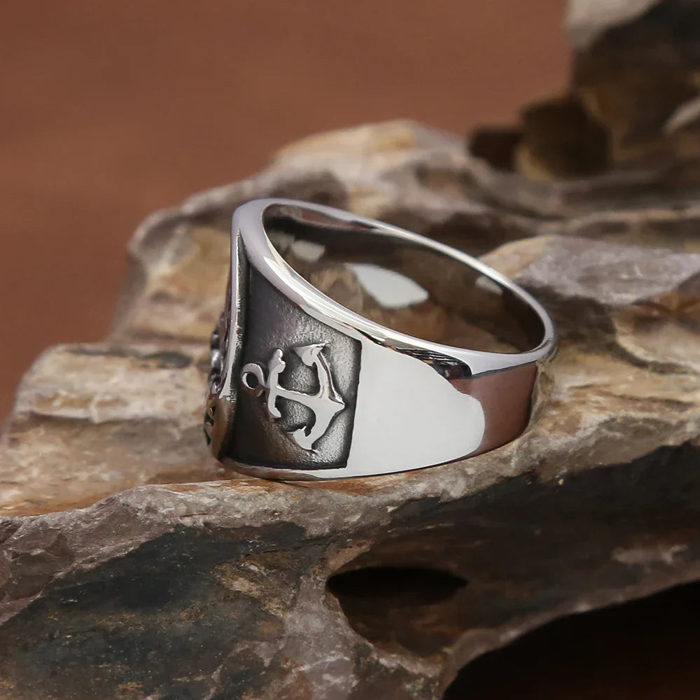 Anchor and Boat Ring