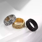 Spinner Stress Relief Ring Eye Gold