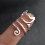 Cat Ring Silver