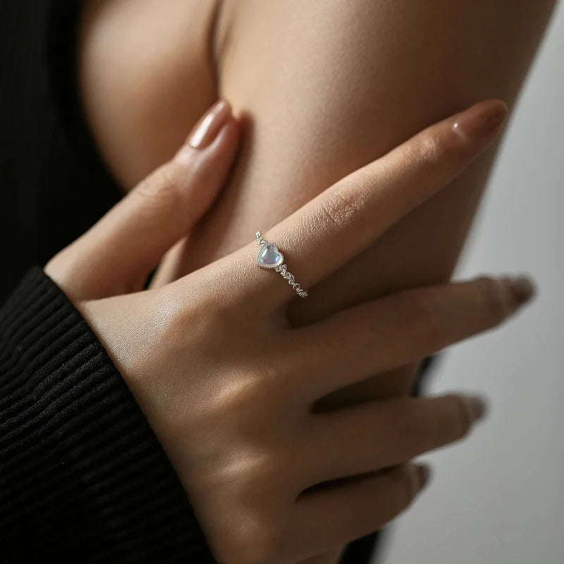 Moonstone Women's Fertility Ring