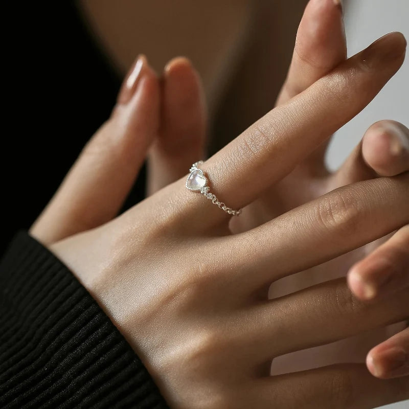 Moonstone Women's Fertility Ring