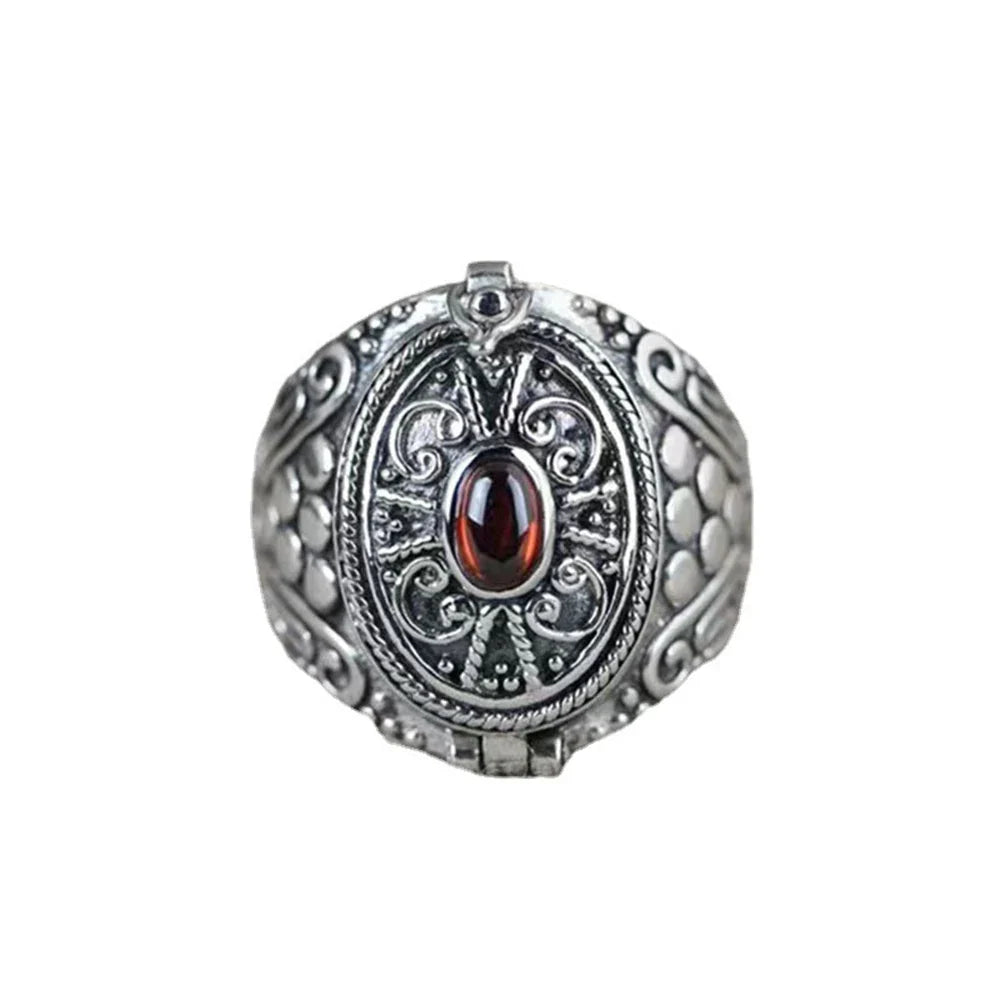 Ethnic-Style Open Ring Band
