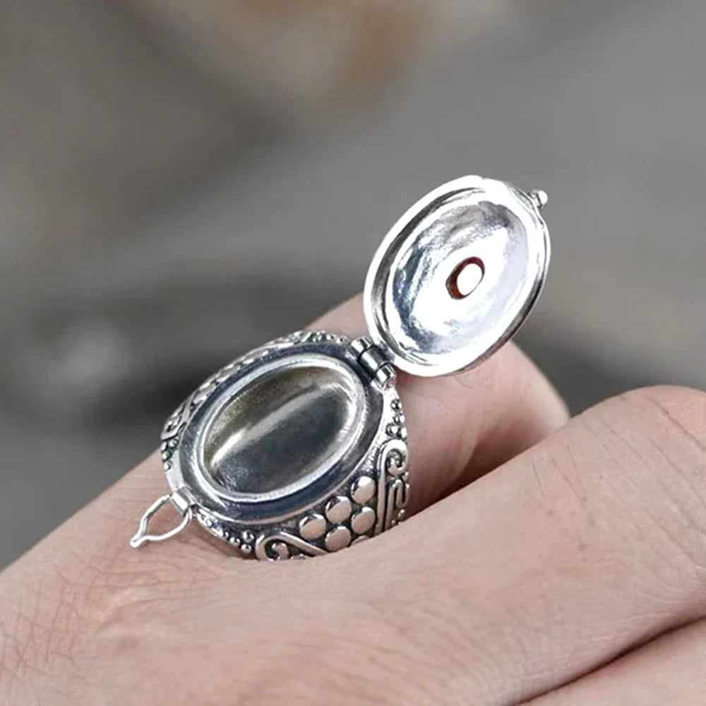 Ethnic-Style Open Ring Band