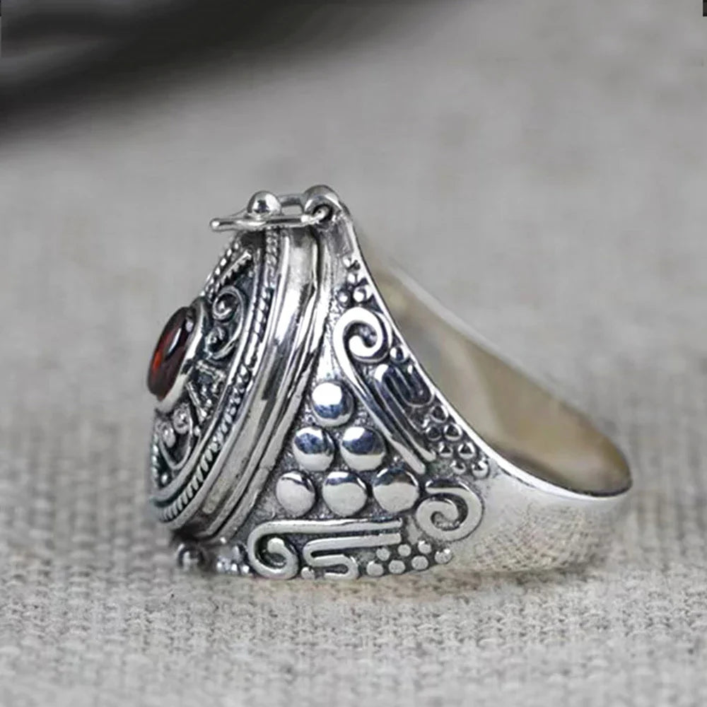 Ethnic-Style Open Ring Band