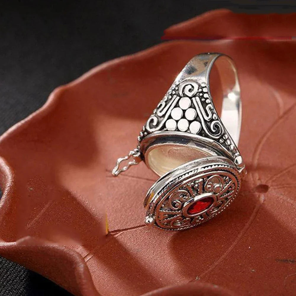 Ethnic-Style Open Ring Band