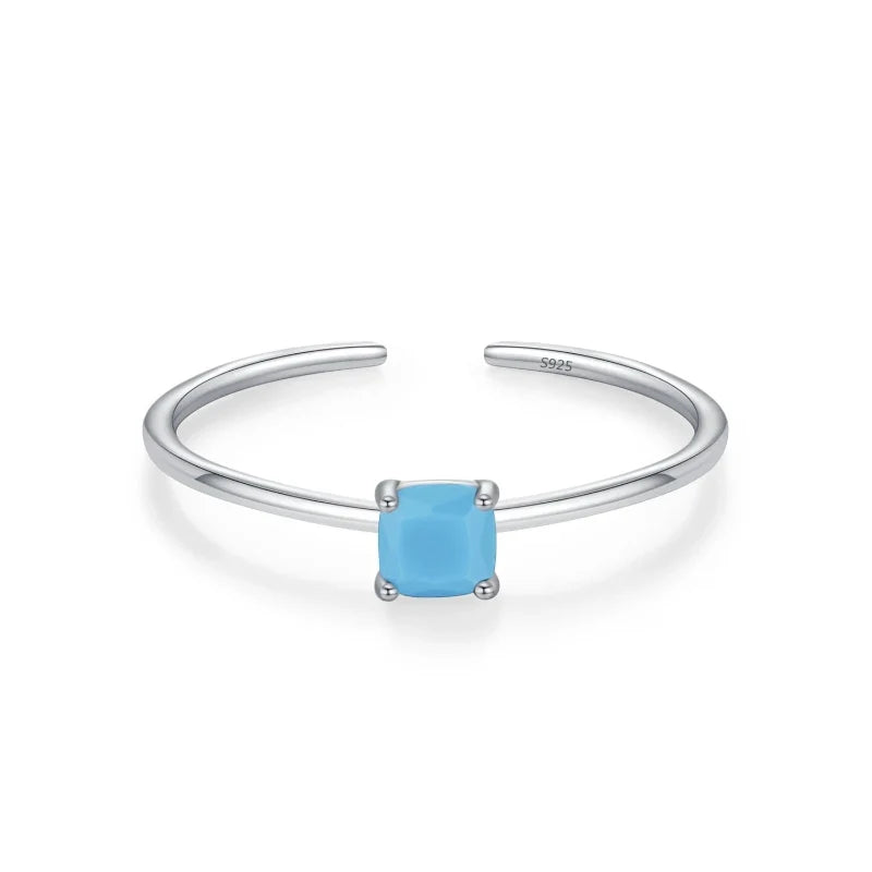 Colored Zircon Ring Birthstone