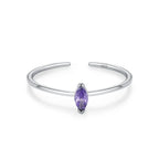 Colored Zircon Ring Birthstone