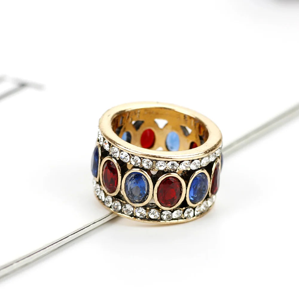 Ethnic Ring in Oriental Style