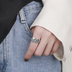 Rose Compass Ring