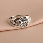 Rose Compass Ring