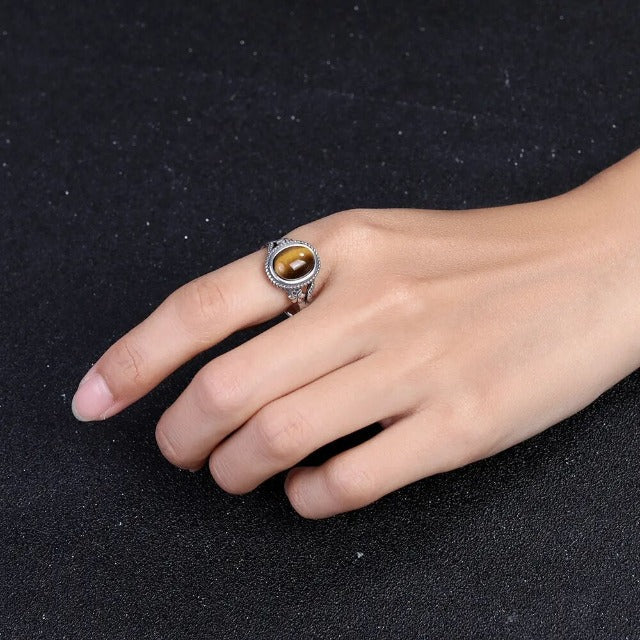 Tiger's Eye Ring