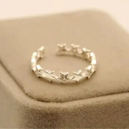 Women's Star Band Ring