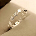 Women's Star Band Ring