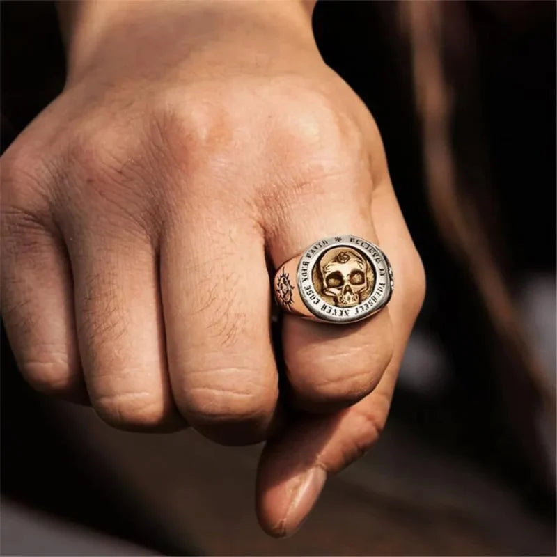 Men's Skull Ring
