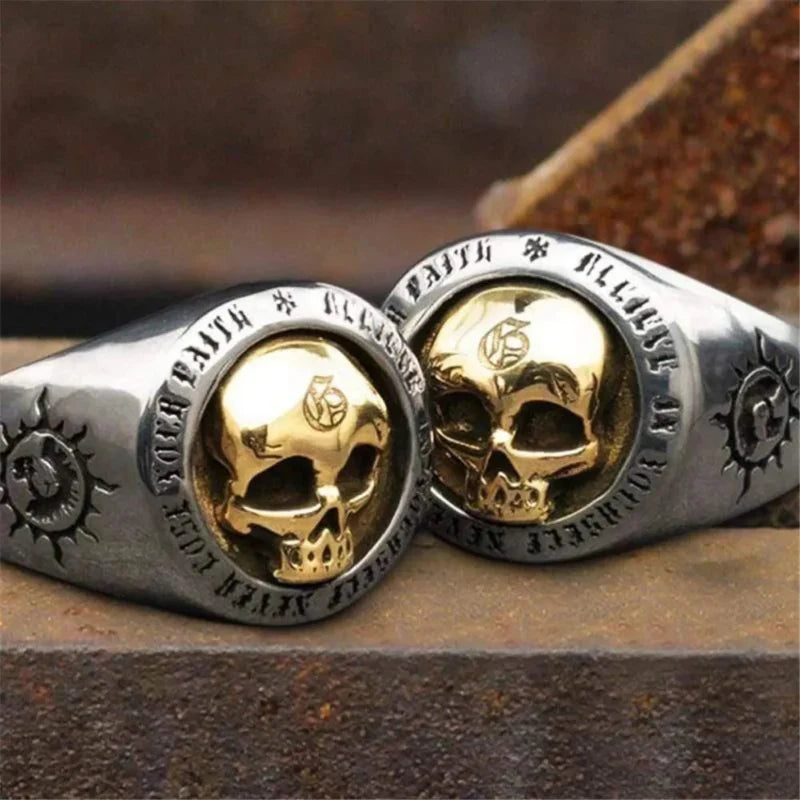 Men's Skull Ring