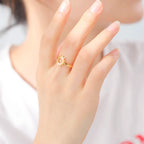 Sun Ring for Women gold