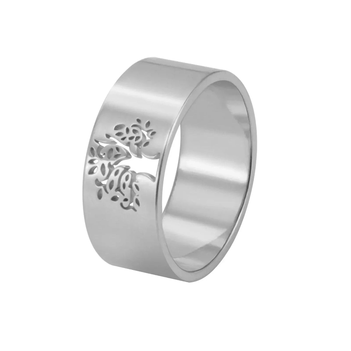 Eternity Tree of Life Ring silver