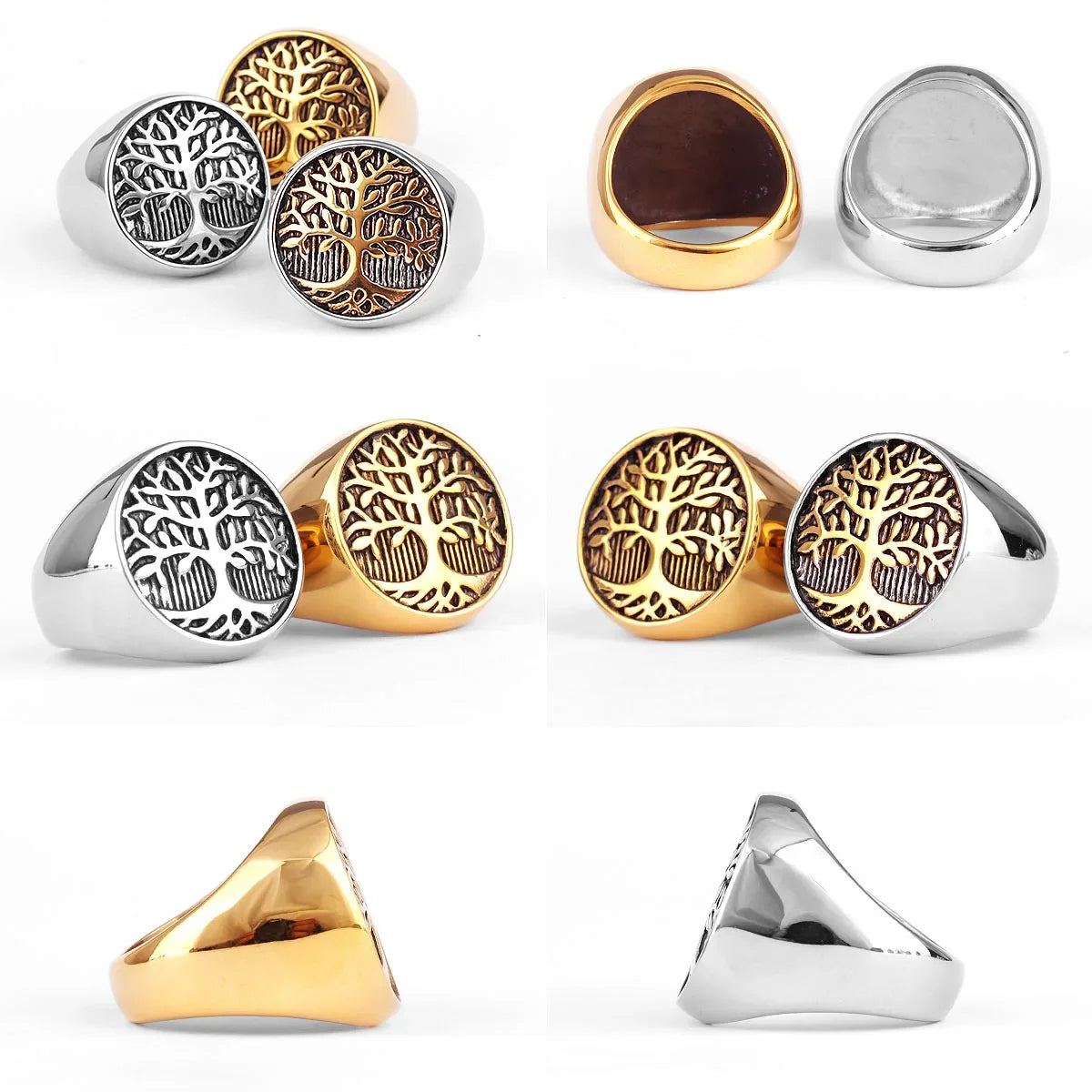 Tree of Life Ring for Men