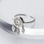 Dreamcatcher Ring in Sterling Silver