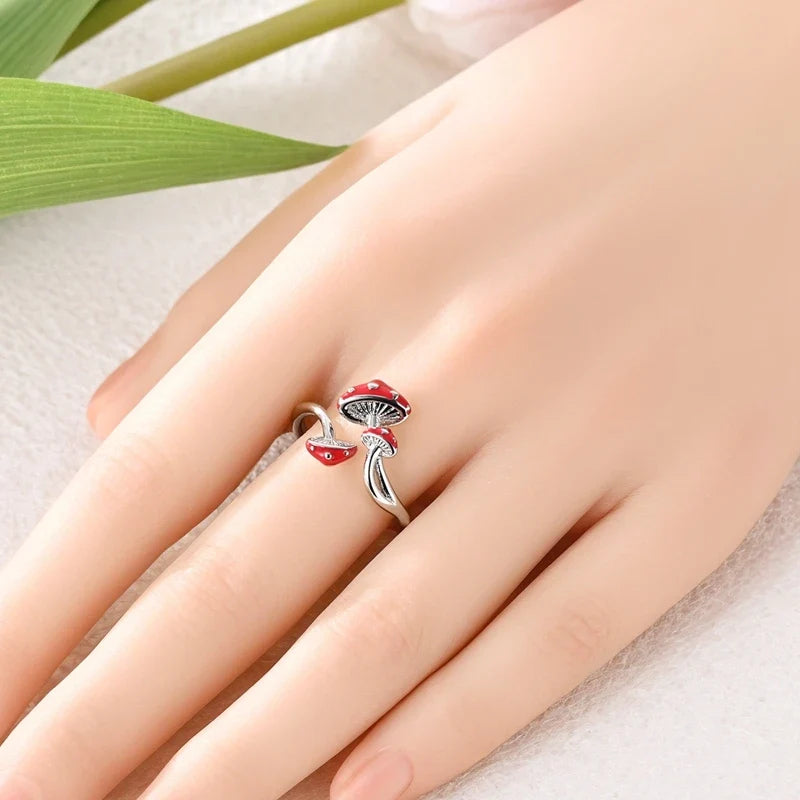 Autumn Ring with Mushrooms
