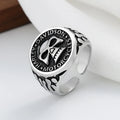 Gothic Skull Head Ring