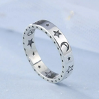 Ring with Astrology Stars