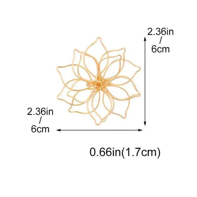 Ring with Large Flower