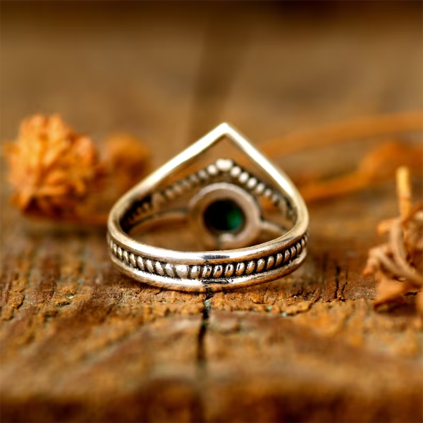 Bohemian Natural Stone Ring