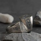 Square Ring in Egyptian-Style
