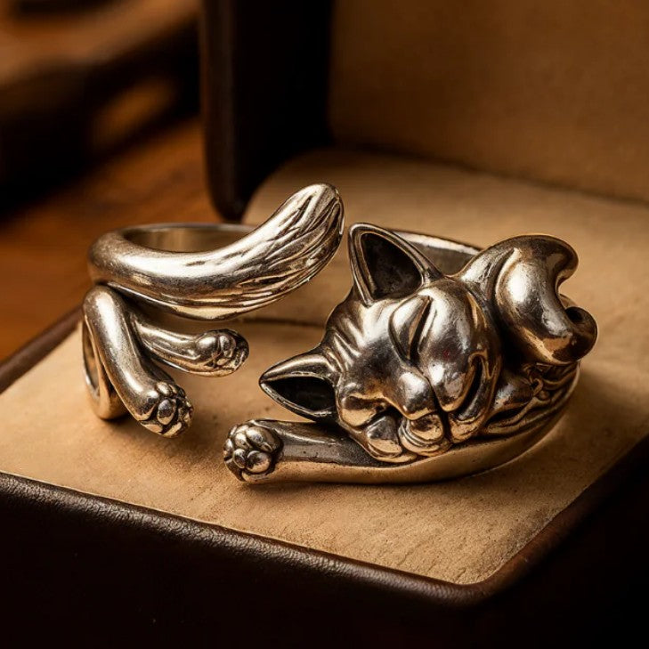 Sleeping Cat Ring