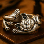 Sleeping Cat Ring