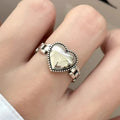 Silver Heart Ring