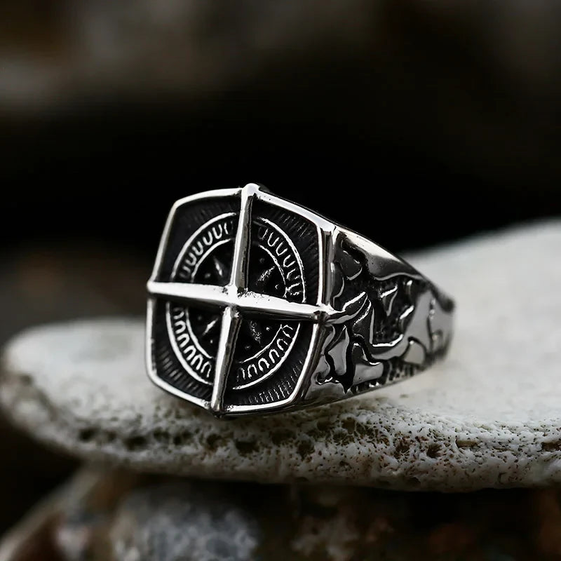Compass Ring Wind Rose Ring