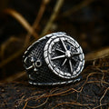 Compass Signet Ring Compass Rose