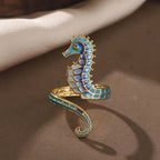 Seahorse ring