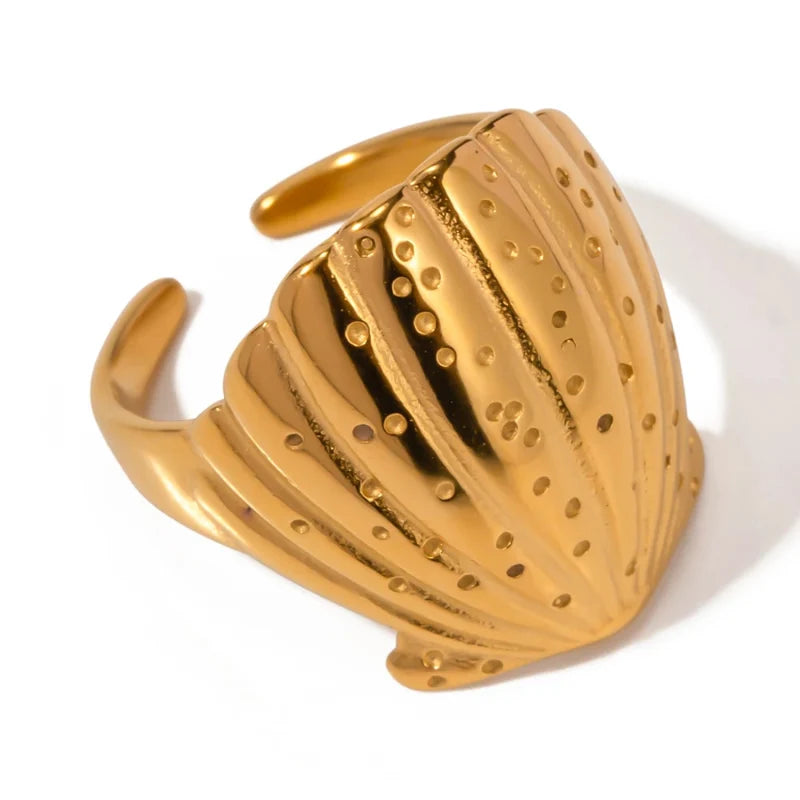 Scallop Shell Ring for Women