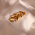 Style Ring with Pearls and Zircon 3