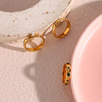 Style Ring with Pearls and Zircon 2
