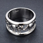 Elephant Ring Silver