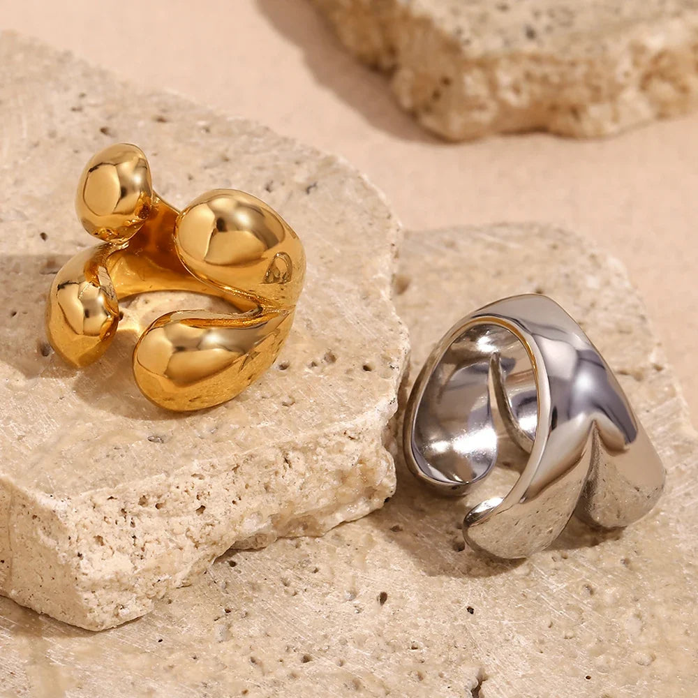 Original Ring Water Drop Band gold