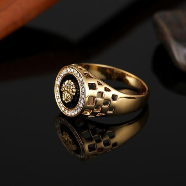 Lion Ring Gold