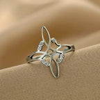 Fine Silver Witch's Knot Ring