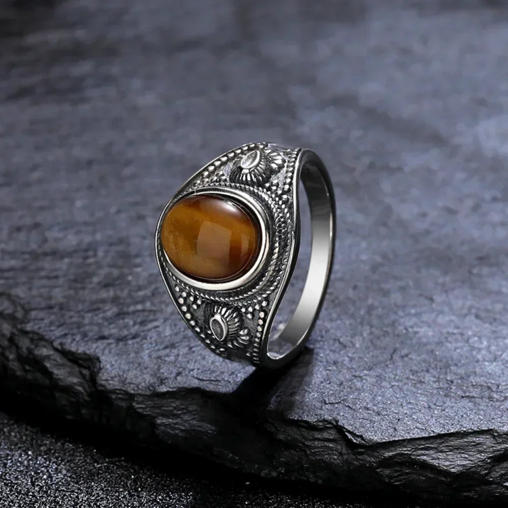 Tiger's Eye Ring for Women