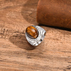 Men's Tiger's Eye Ring