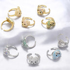 Bear Stone Ring