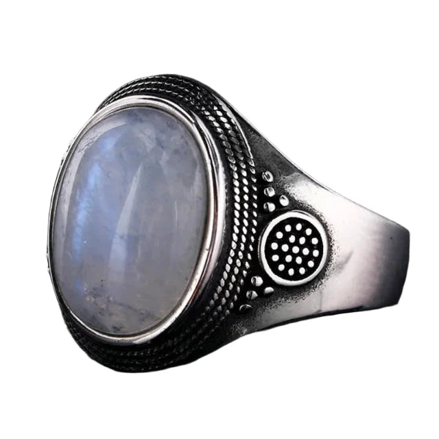 Oval Ring Moonstone Women's Ring