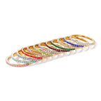 Gold & Silver Birthstone Ring for Women