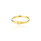 Women's Initial Ring C