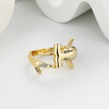 Hammerhead Shark Ring Gold