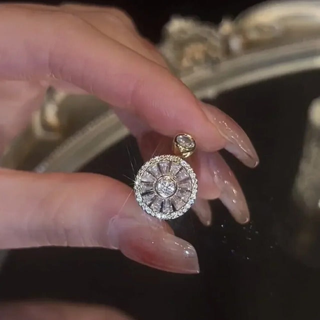 Rotating Anti-Stress Ring for Women silver